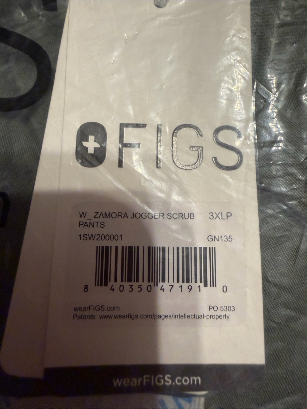 FIGS 3XLP Women's Zamora Jogger Scrub Pants, Olive Green, NWT, $25